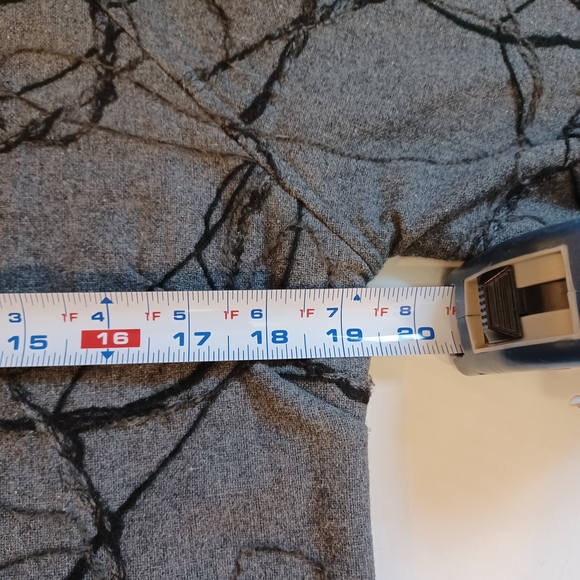 Vintage Lisa Abstract Pattern Gray and Black Blazer - Picture 6 of 10